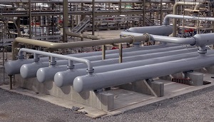 Slug catcher used in the process industries